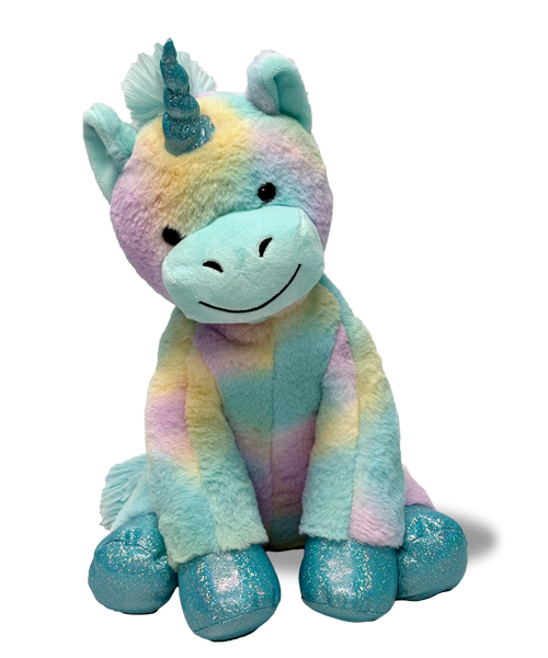 Opal unicorns and fantasy plush friend