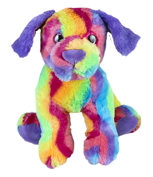 Kaleidoscope dogs plush friend