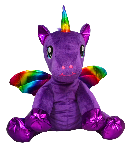 Prism — Purple unicorns and fantasy plush friend