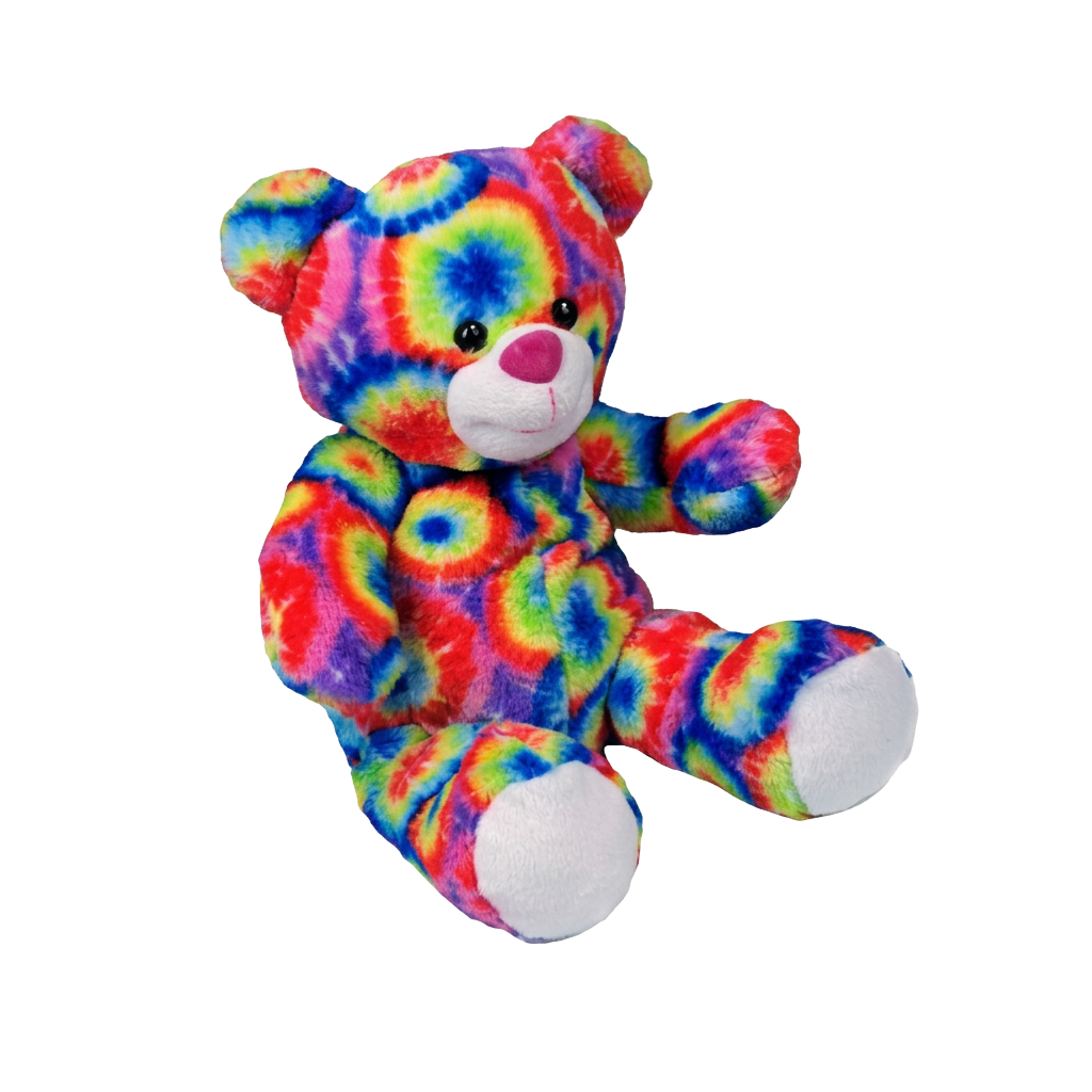 Rainbow bears plush friend
